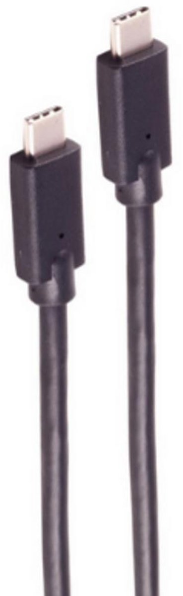 shiverpeaks BS13-62155 USB-kabel USB 3.2 Gen 2 (3.1 Gen 2) 1,5 m USB C Zwart