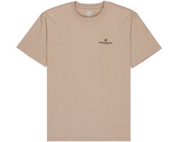 Element Bigfoot Walking T-shirt Met Korte Mouwen Beige S Man