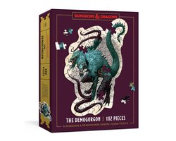 Dungeons & Dragons Mini Shaped Jigsaw Puzzle: The Demogorgon Edition