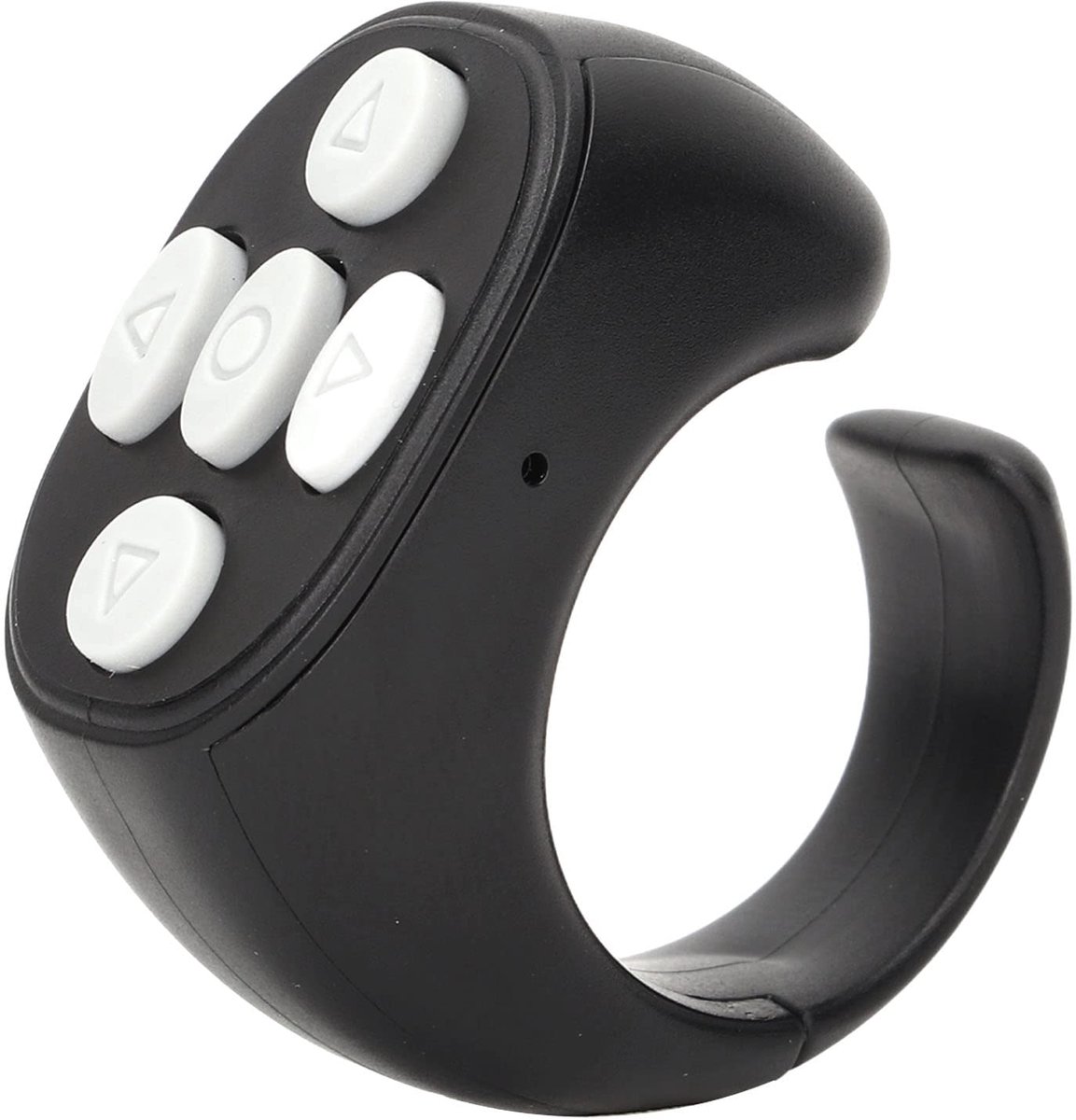 App Page Turner, 10m 32.8ft Bluetooths Ring Afstandsbediening, Remote Scrolling Ring Clicker voor Phone Pad Camera Remote Shutter Selfie Button