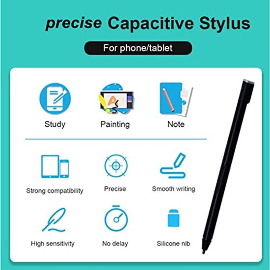 Active Capacity Pen voor Yoga C930 13IKB 01FR713 ST70R02360, Stylus Pen Active Digital Pen, Tablet Active Stylus Pen, 4096 Level, 100mAh Batterij, Geschenken — afbeelding 2