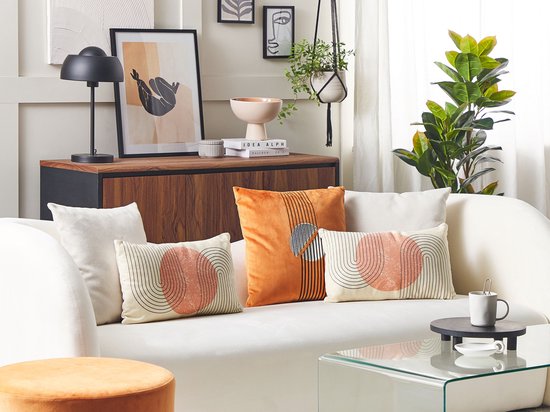 Beliani GERBERA - - multicolore - coton