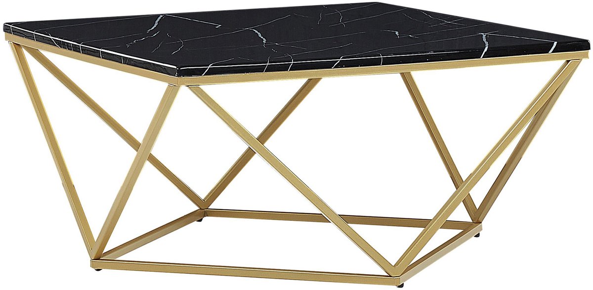 MALIBU - Salontafel - Zwart - MDF