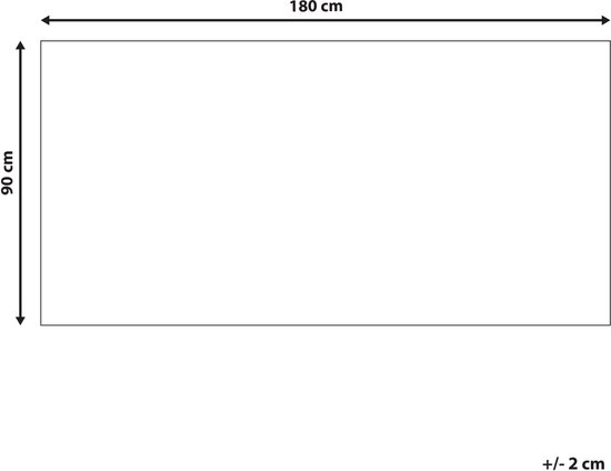 Beliani BIDAR - Beliani' extérieur - Grijs - Polypropylène