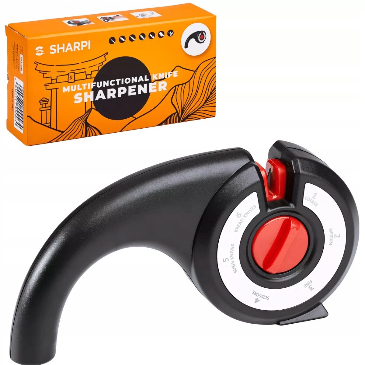 SHARPI 6-in-1 Messenslijper: Universeel & Efficiënt