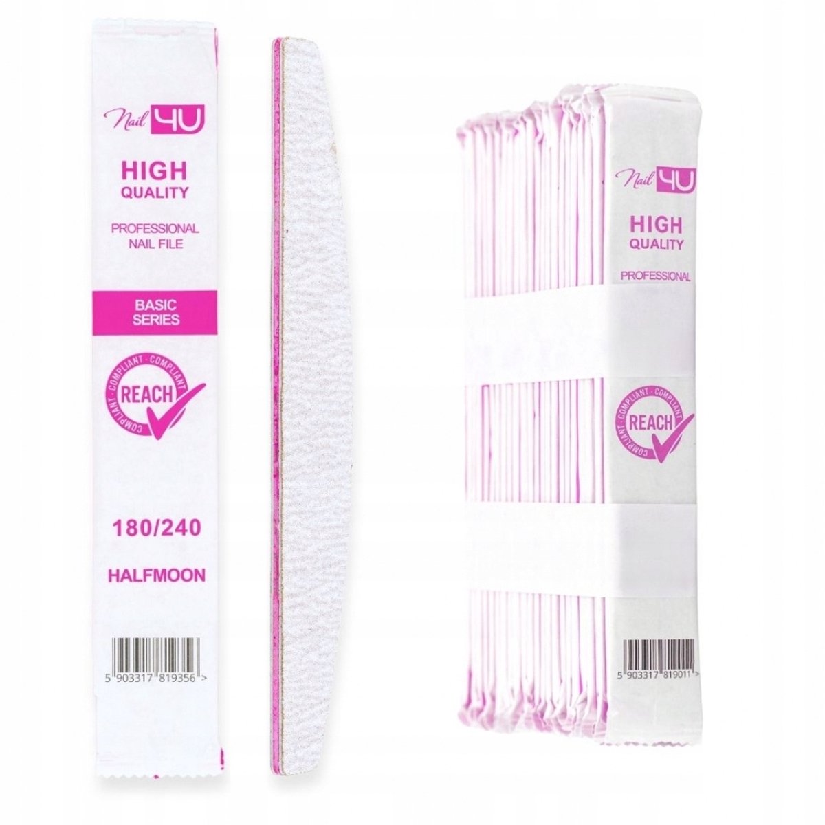 Nail4U Nagelvijlen 180/240 - 50 stuks