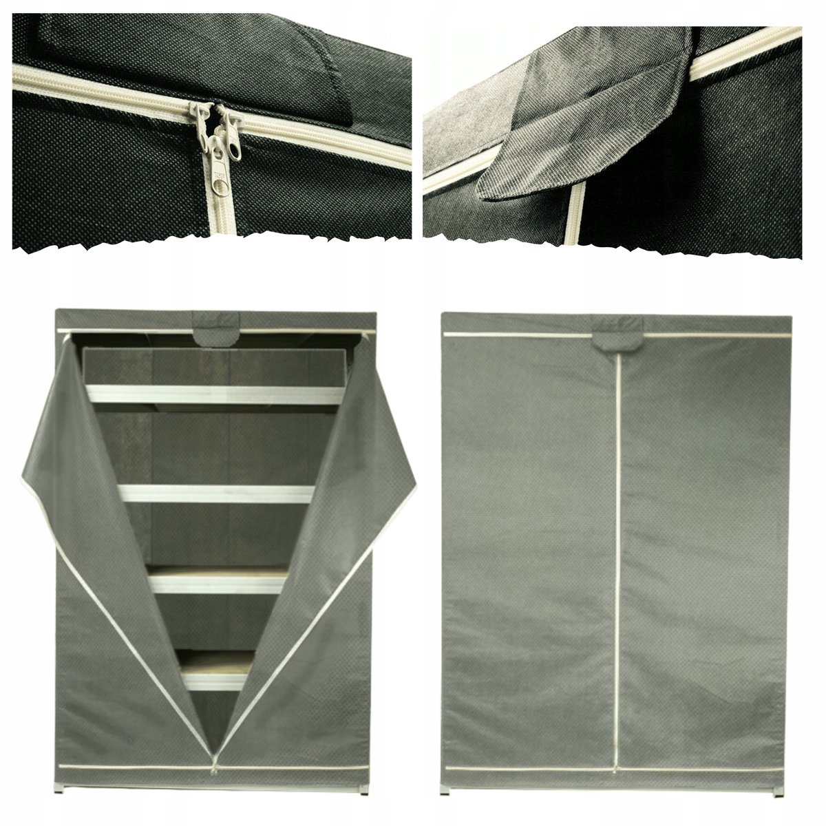 Grijze stretchhoes 180x180x40cm - Duurzaam en ademend