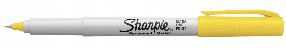 Sharpie Stift Ultra Fijn Permanent Geel 0.5mm