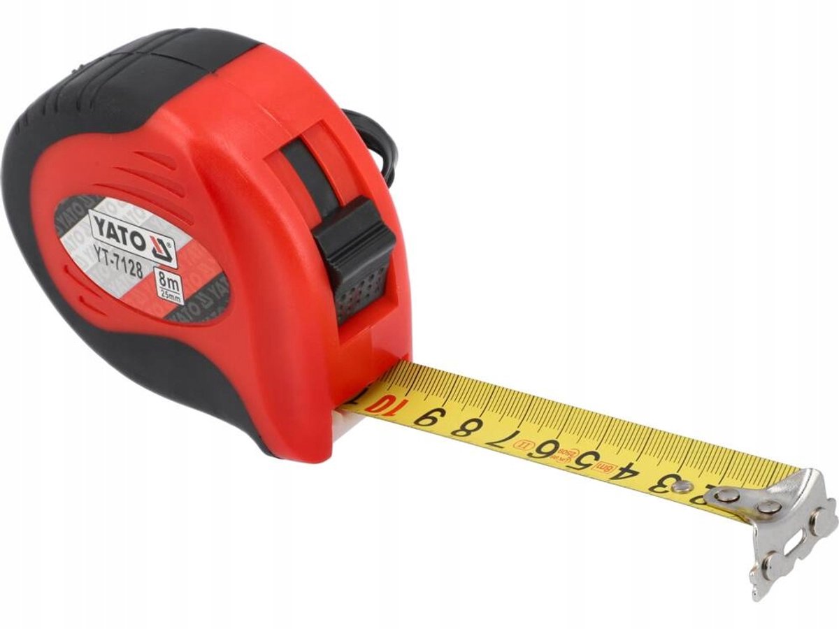 Yato-liniaal 8 m x 25 mm - Precisie en duurzaamheid