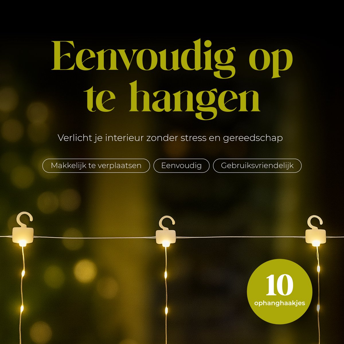 Giftmas LED Lichtgordijn – Inclusief Afstandsbediening - 300 LED's – 3x3m - Kerstversiering - Lichtgordijn Binnen en Buiten – foto 7