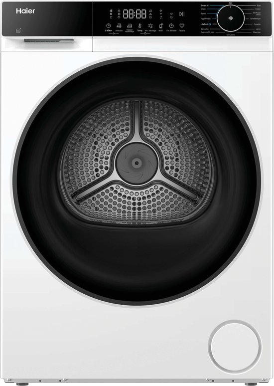 Haier X 5 HD120-E357U1 Warmtepompdroger 12 kg - AI Dry - Lage temperatuur - hOn App - Hygiene - Inverter Motor
