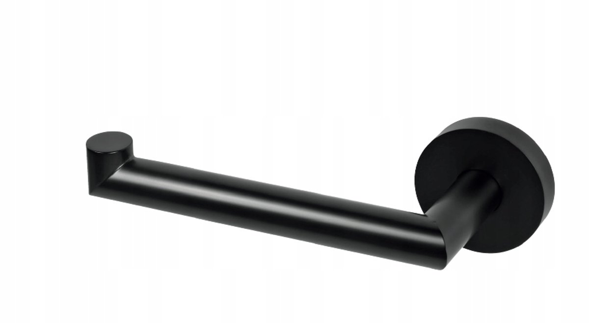 Bemeta Donkere Toiletrolhouder Links - Zwart Messing