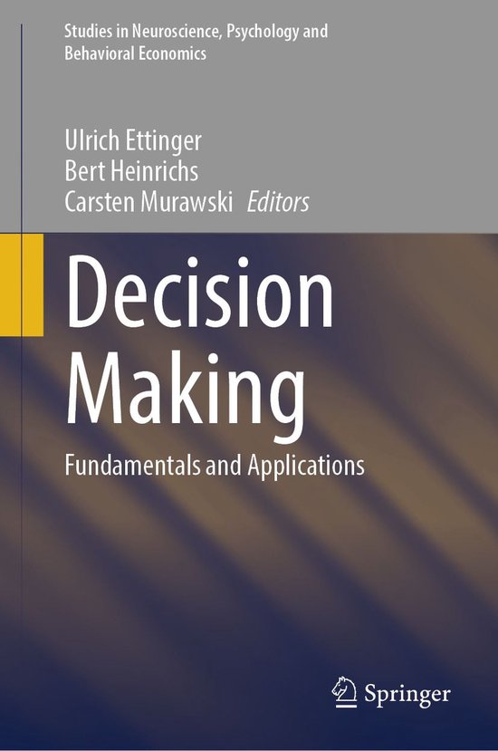 Behavioral Science and Psychology (R0) - Decision Making - cover