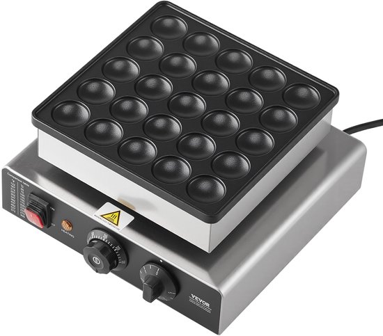 VEVOR 25-Delige Mini-Pannenkoekenmaker voor Commercieel Gebruik van Vevor — afbeelding 2