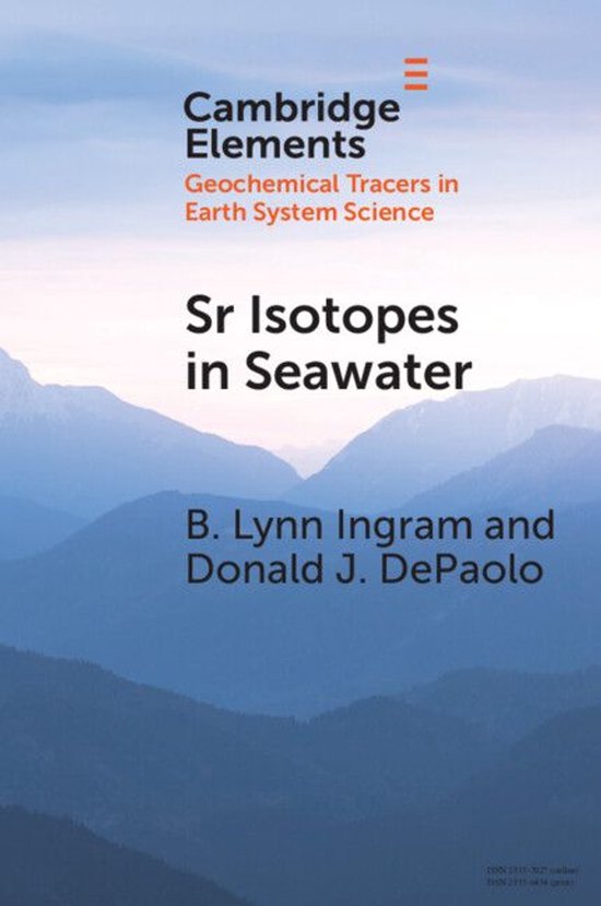 Elements in Geochemical Tracers in Earth System Science - Sr ... - cover
