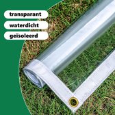 tillvex® Afdekzeil, met ingestanste ringen, 10x spanrubber, 15 m touw, 650 g /m², waterdicht en scheurvast, premium pvc-zeil, universeel, geschikt voor vrachtwagen, zwembad, tuinmeubelen en tuinzeil