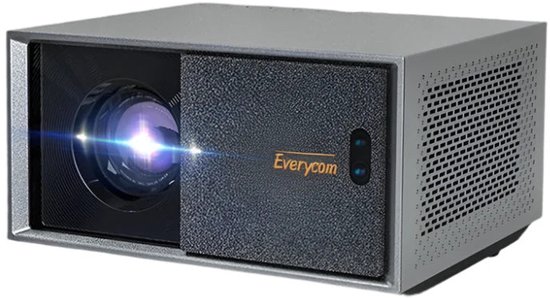 Everycom - RD829 - Beamer - Projector Beamer - Mini Meamer - 1920x1080dpi - Automatische focus - 5G - met WiFi - 12000lumens