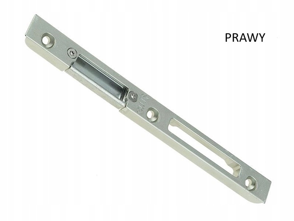 GU Inbouw Sluitplaat 20/4mm Rechts voor Hout