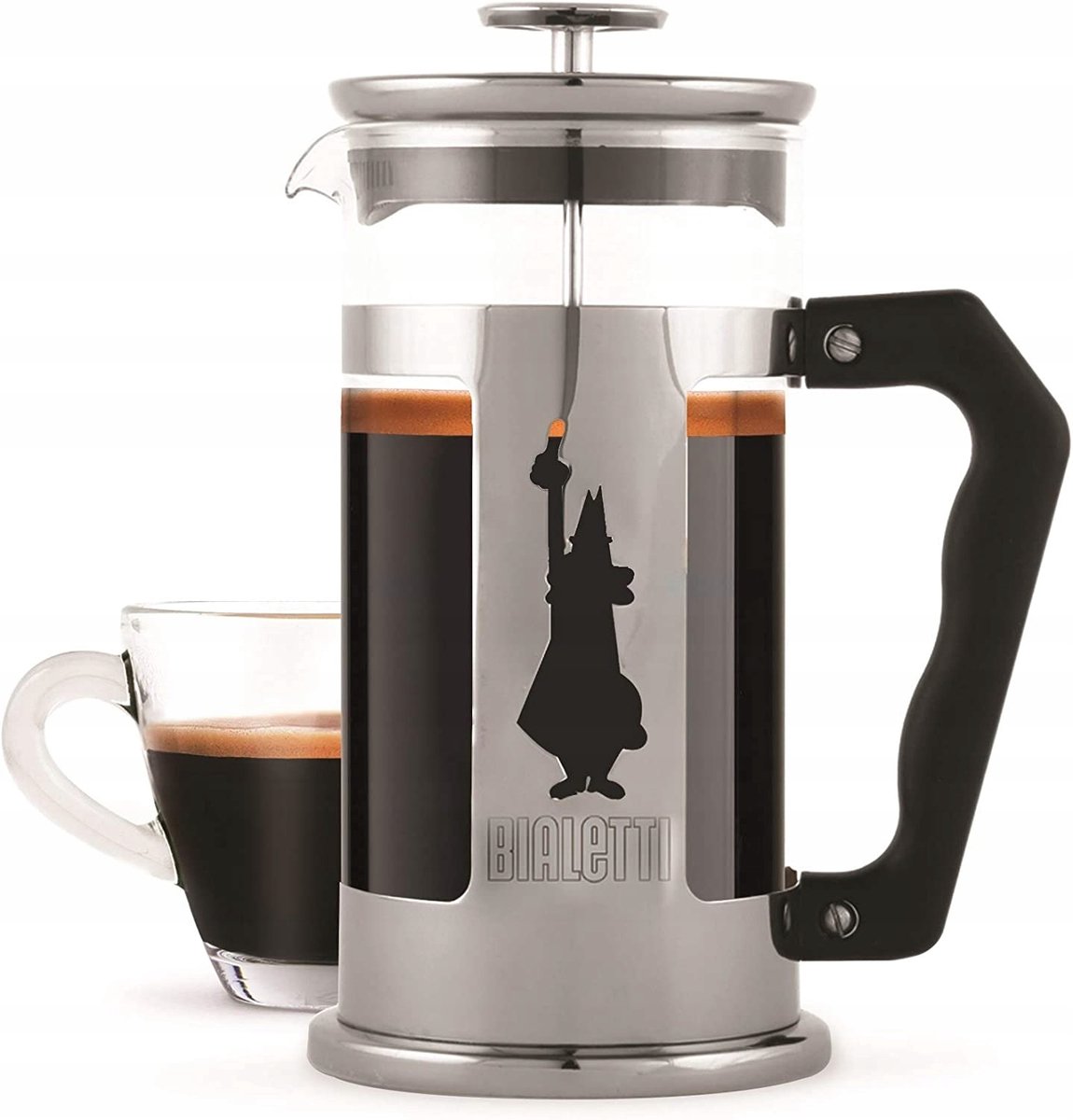 Bialetti Preziosa French Press Koffiezetter 350ml - Stijlvol & Makkelijk