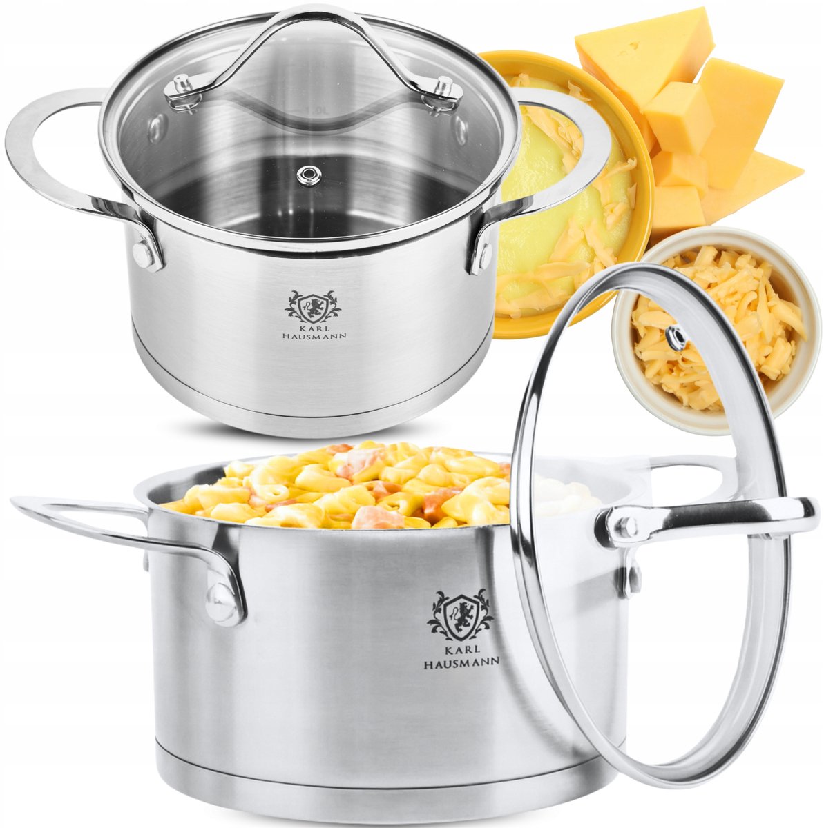Karl Hausmann RVS Kookpan 3.6L, 20cm - Geschikt voor Inductie
