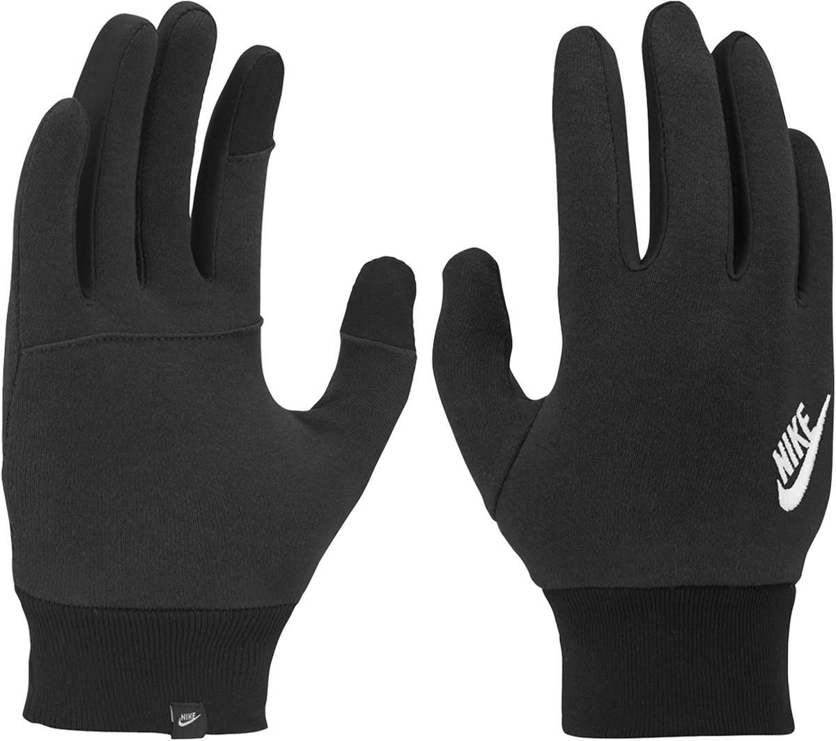 Nike Club Fleece 2.0 Hardloophandschoenen Junior Zwart