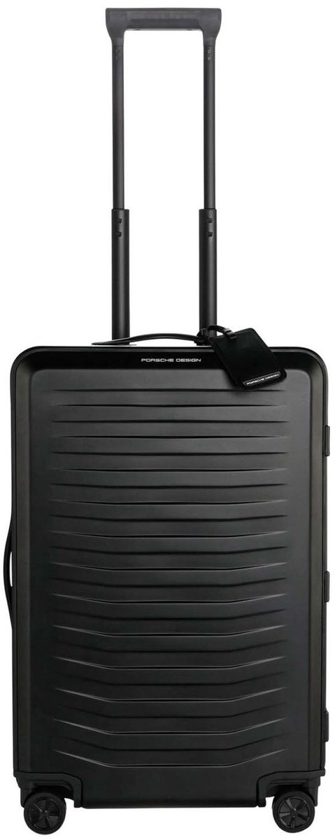 PORSCHE DESIGN trolley Aluminium Trolley Black zwart 67cm