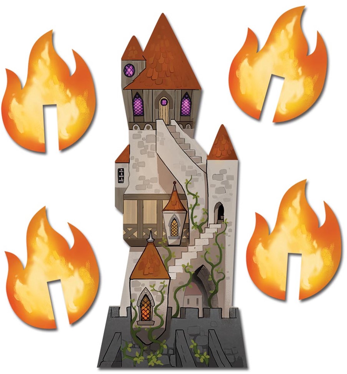 Castle Panic: The Wizard's Tower Expansion (Second Edition)