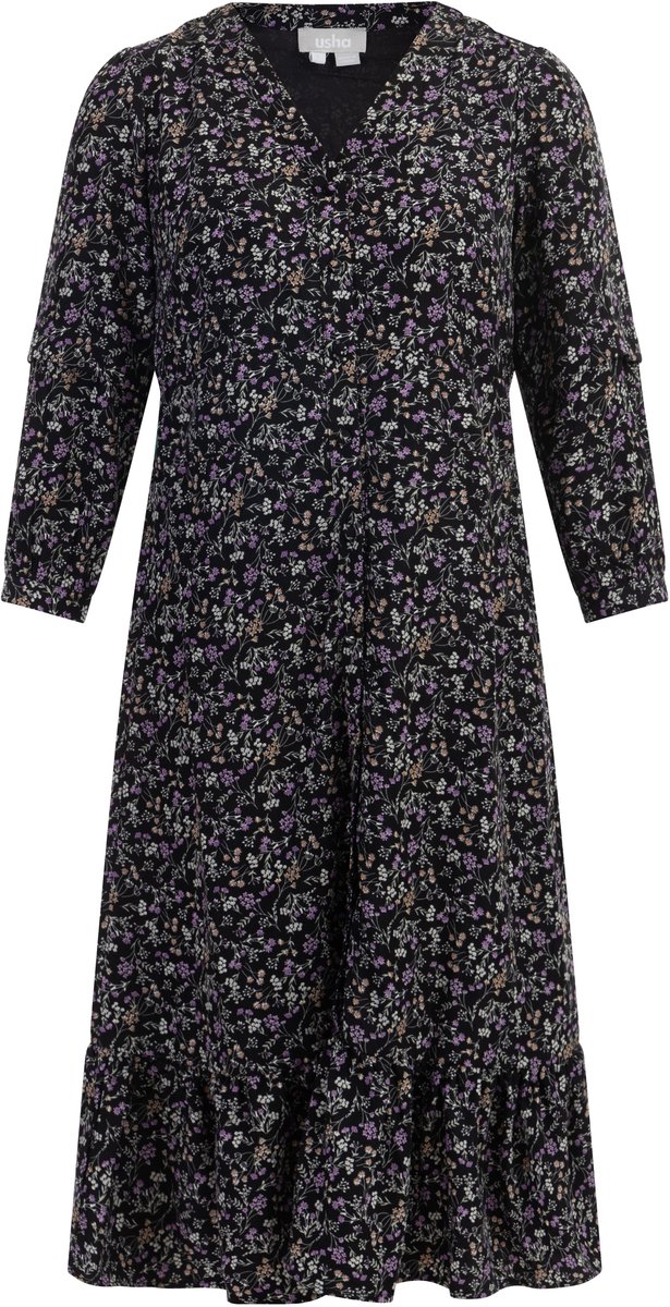 usha Midi-jurk met bloemenprint