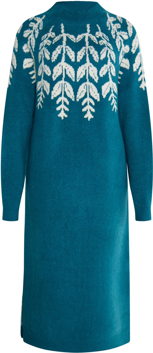 usha Maxi-gebreide jurk