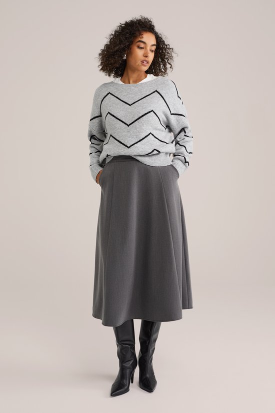 Jupe midi femme WE Fashion