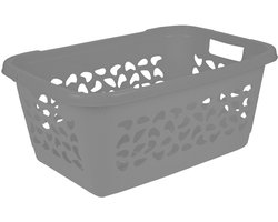 Keeper wasmand, ademend decor, 52 l, Jost, Nordic Grey