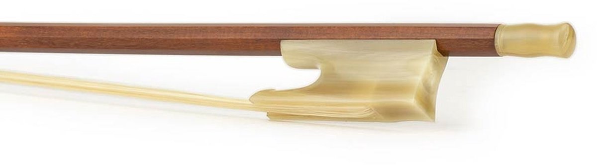 ELS BBC-75 baroque strijkstok cello, pernambouco, horn frog and head plate