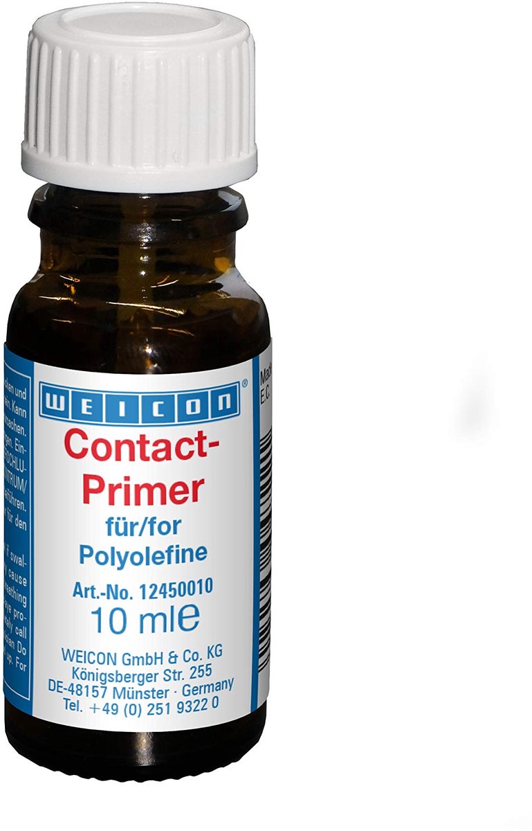 WEICON CA-Primer – 10 ml hechtmiddel voor polyolefinen kleurloos