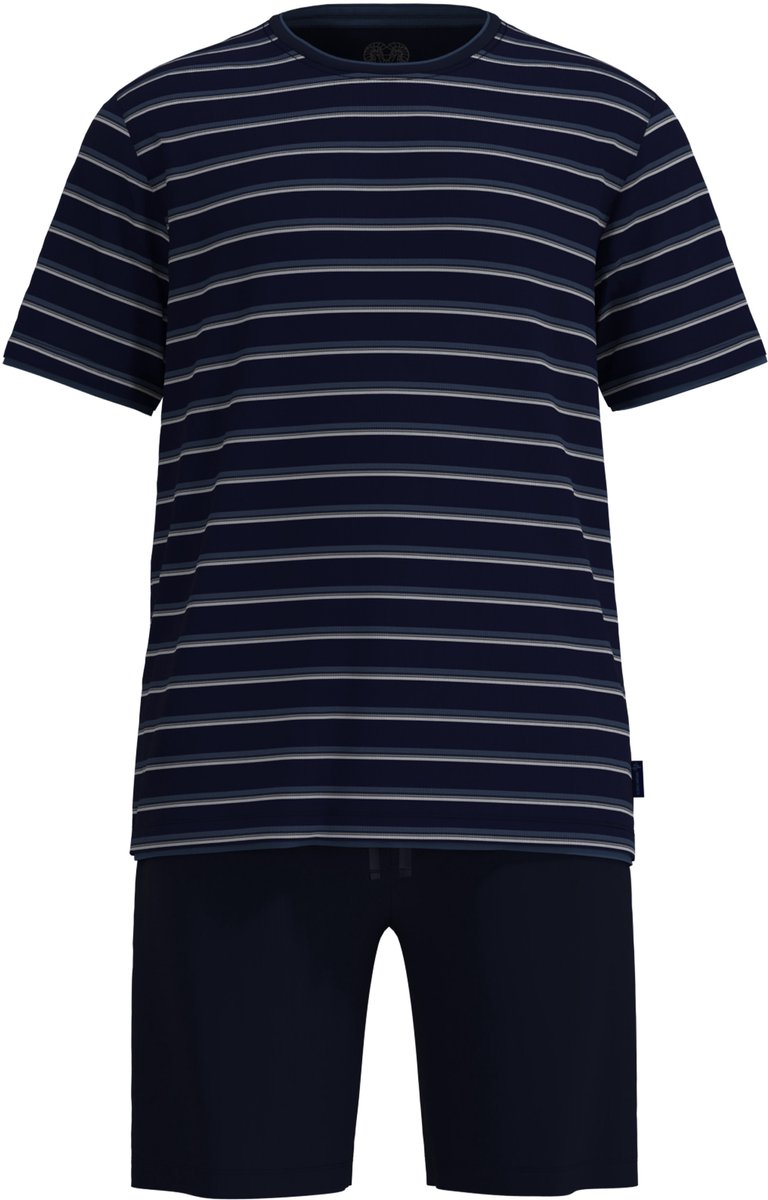 CECEBA Bamboo - Heren Pyjama korte broek - Blauw