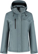 killtec dames killtec Women's Functioneel jack/outdoorjack met afritsbare capuchon KOW 140 WMN JCKT KOW 140 WMN JCKT, rot, 40, 37411-000