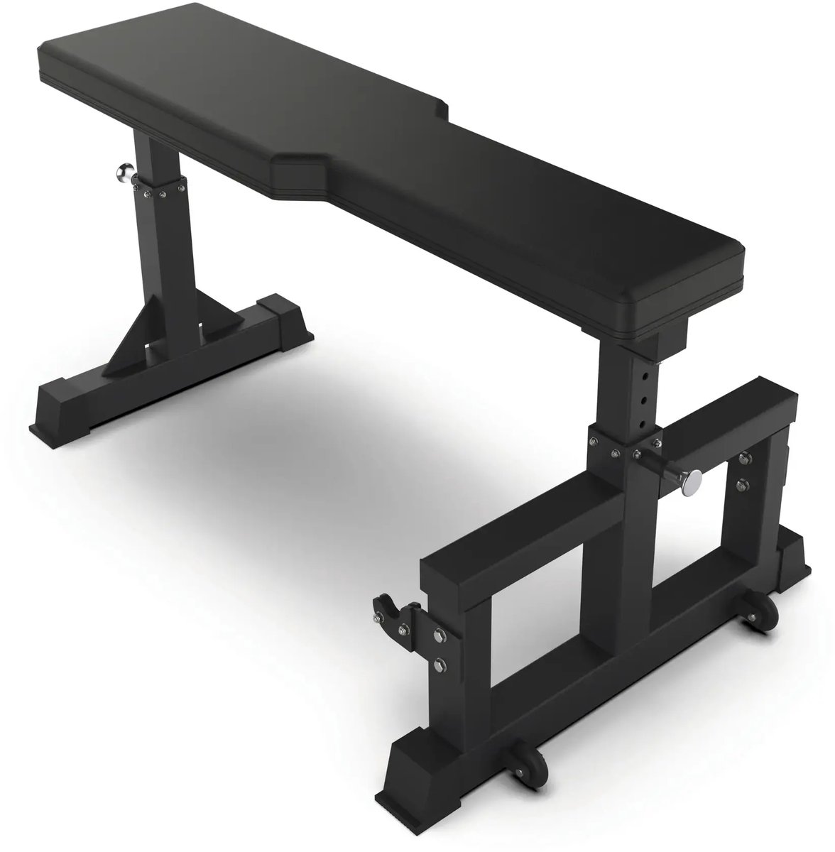 Toorx Professional WBX-3300 - Seal Row Bench - Trainingsbank - Verstelbare Rugleuning - Hoge Belastbaarheid - Zwart