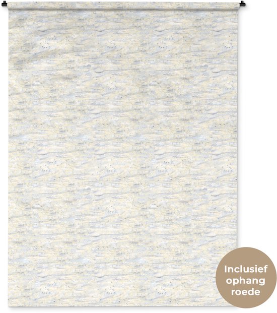 Wandkleed 150x200 cm - Wanddoek Licht - Horizontaal - Verf - Wandtapijt - Wandkleden