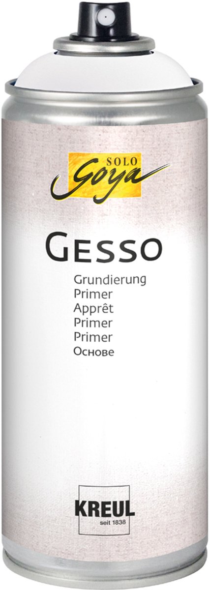 KREUL Gesso Acrygrond SOLO Goya, wit, 400 ml spray