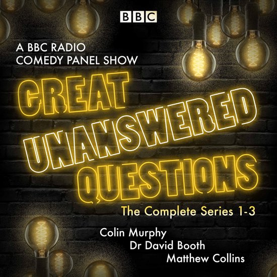 Great Unanswered Questions: Series 1-3 - cover