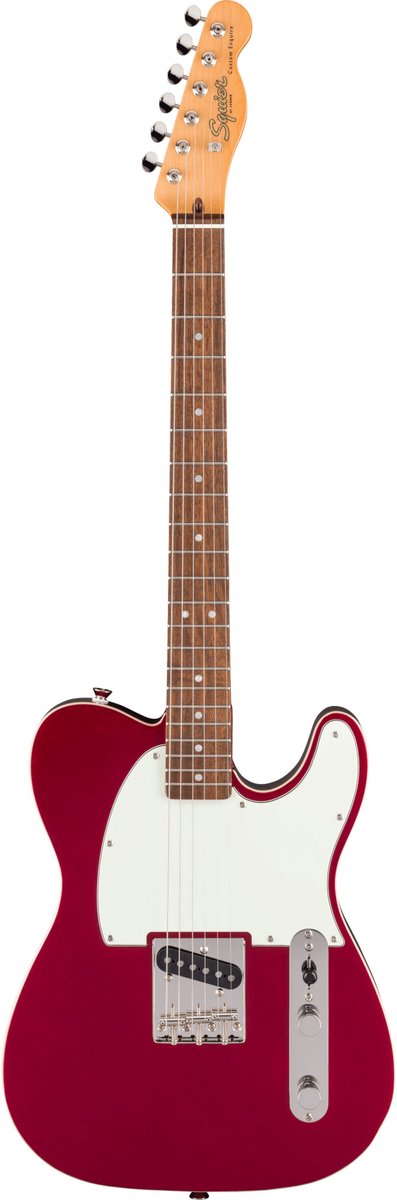 Squier Classic Vibe Custom Esquire LRL Candy Apple Red - Elektrische gitaar