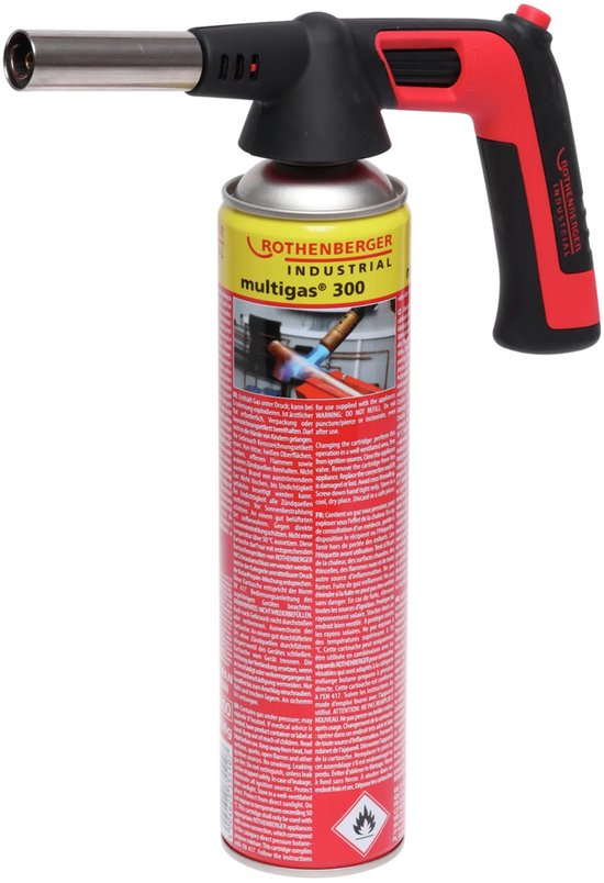 Foto: Rothenberger soldeerbrander rs300 gasbrander incl gasbus