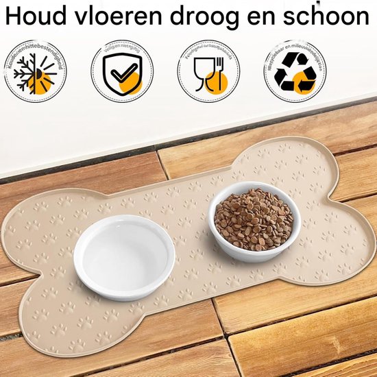 Katten Voermat 40 cm – Antislip Mat voor Waterfontein B2B
