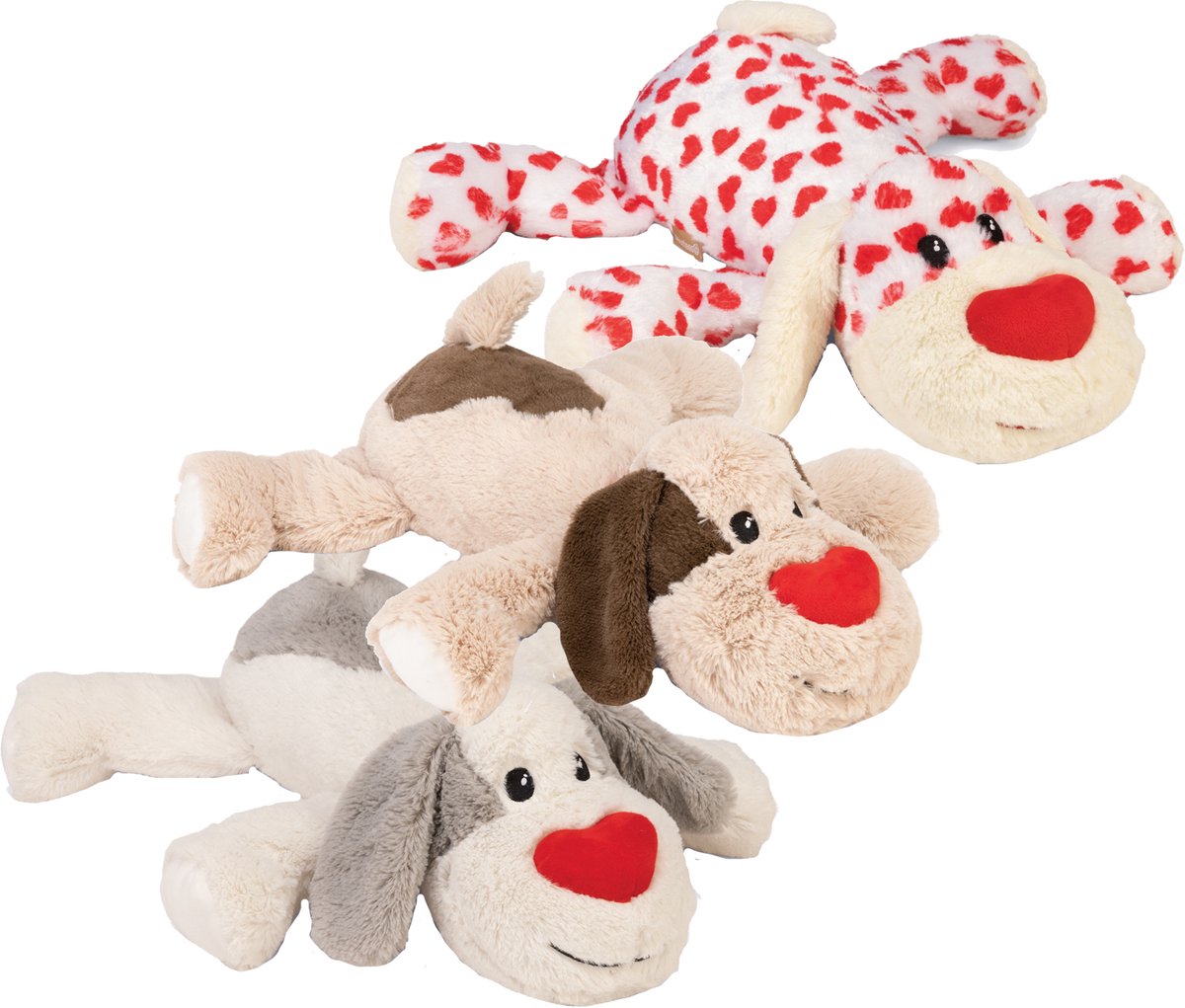Beeztees XL-Knuffel Suki - Hondenspeelgoed - Pluche - Wit - 45x46x11 cm thumbnail 4