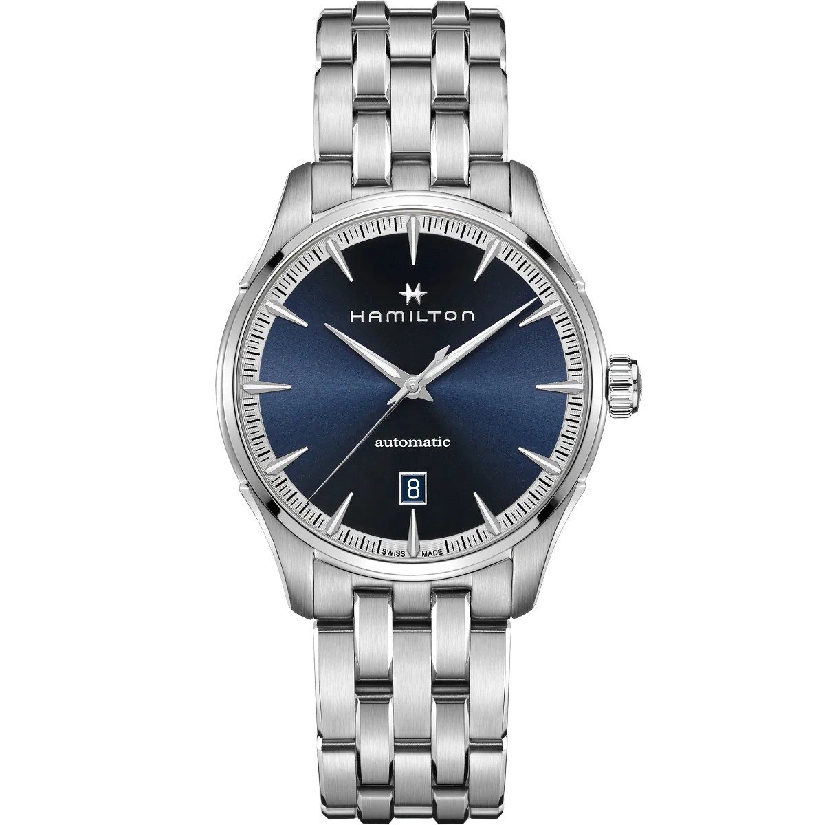 Hamilton Jazzmaster H32475140 Horloge - Staal - Zilverkleurig - Ø 40 mm