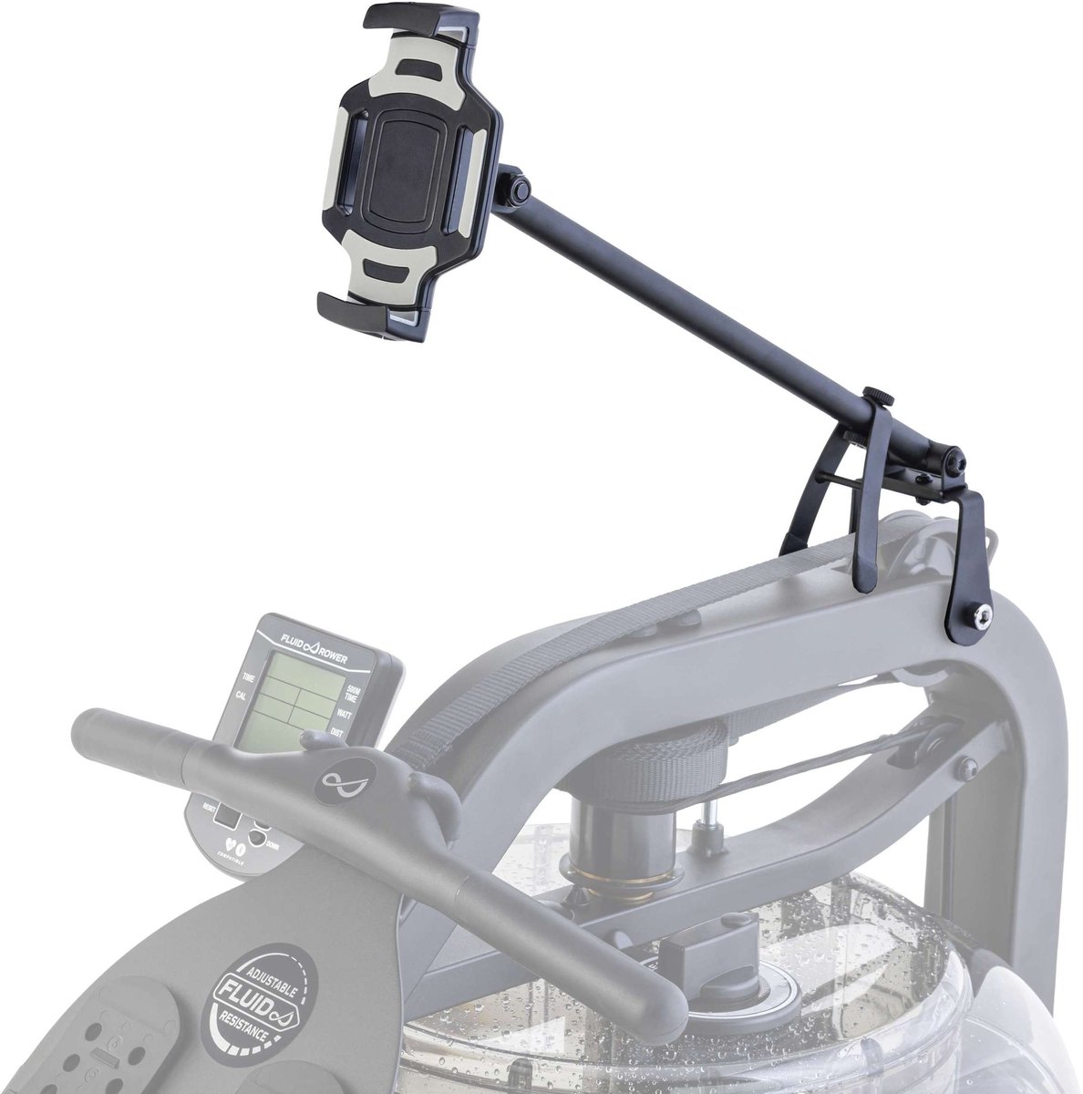 Fluid Tablet Holder Long Zwart voor (EAN: 8717842035504)