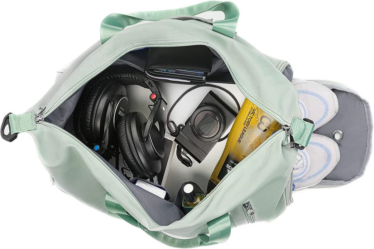 TuseRxln FITNESS TAS - Sport Tas - Multifunctioneel & Draagbaar - 1 Stuk - Voor Reizen & Sport - Groen