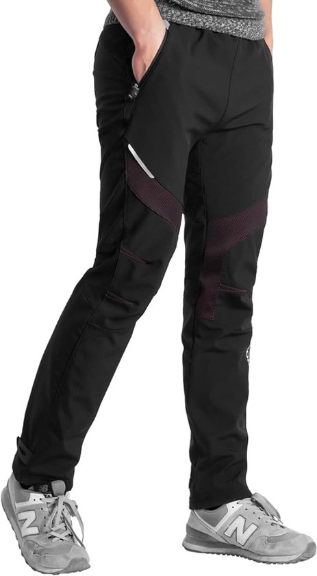 ROCKBROS Winter Fietsen Lange Broek, Sport Winddicht Pataloni voor Fiets MTB Hardlopen Wandelen, Winter Herfst, voor Buitensporten, Heren Dames Maat 3XL