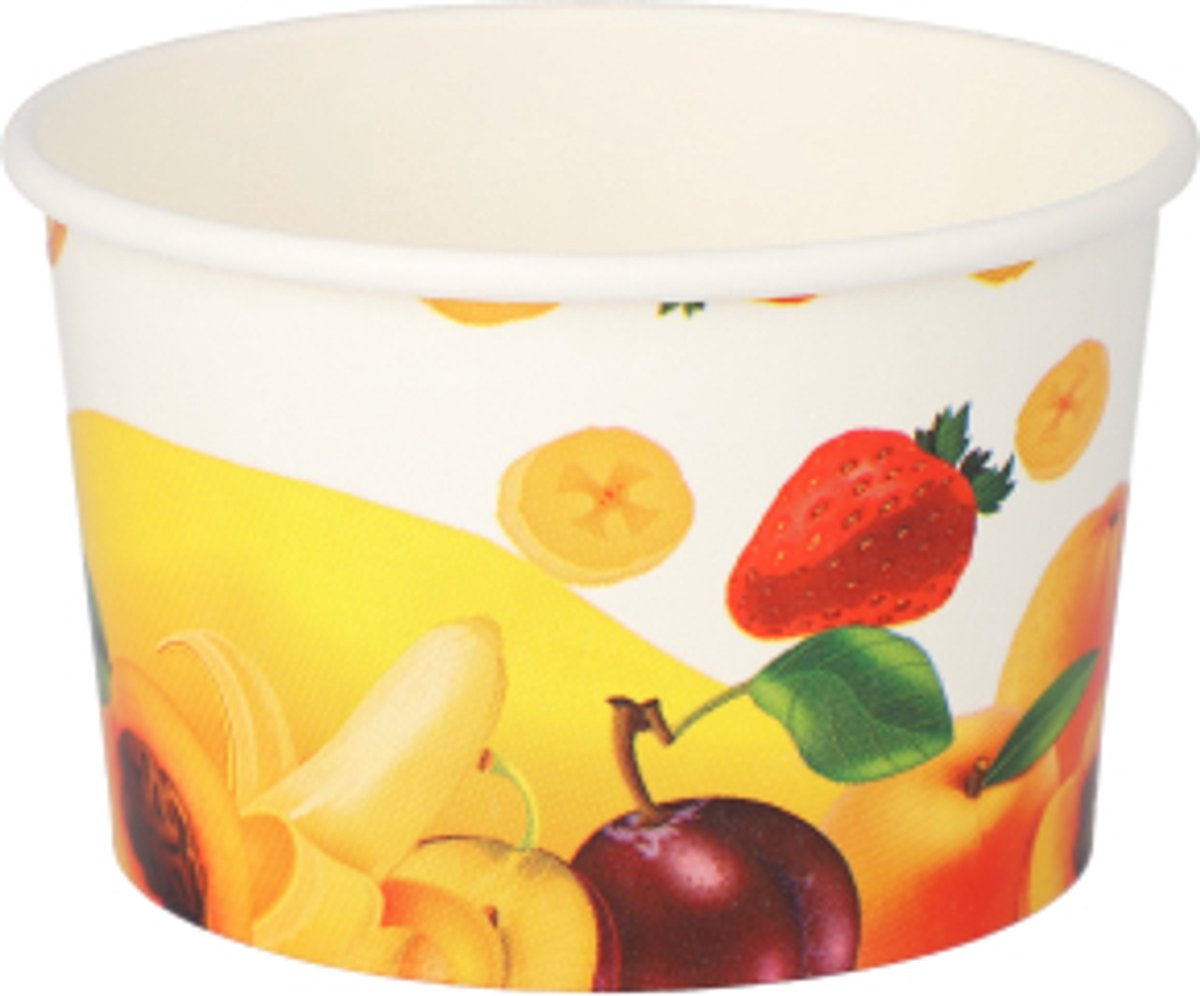 50 IJsbekers, karton rond 200 ml Ø 9,5 cm · 6 cm