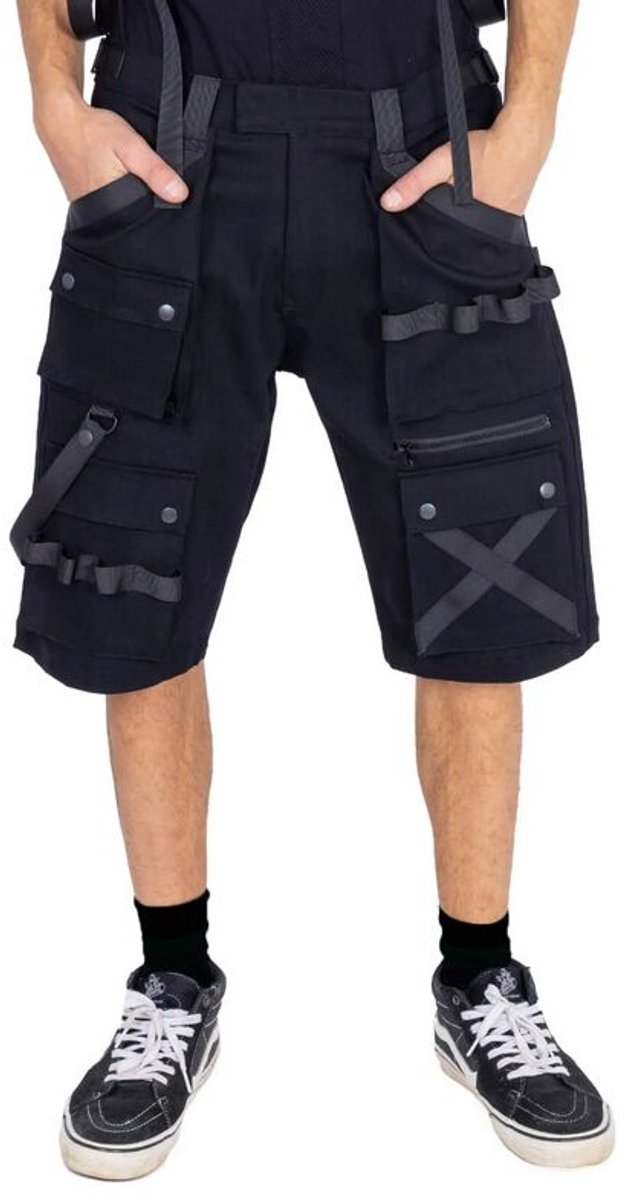 Chemical Black Ellis Shorts zwart Heren Shorts - zwart - 32