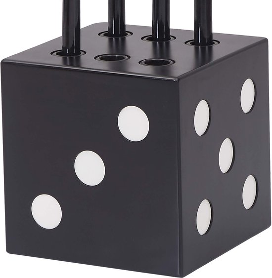 Strikeworth Dobbelsteen Keu rek - Keu houder - 6 Keus - Zwart — afbeelding 3